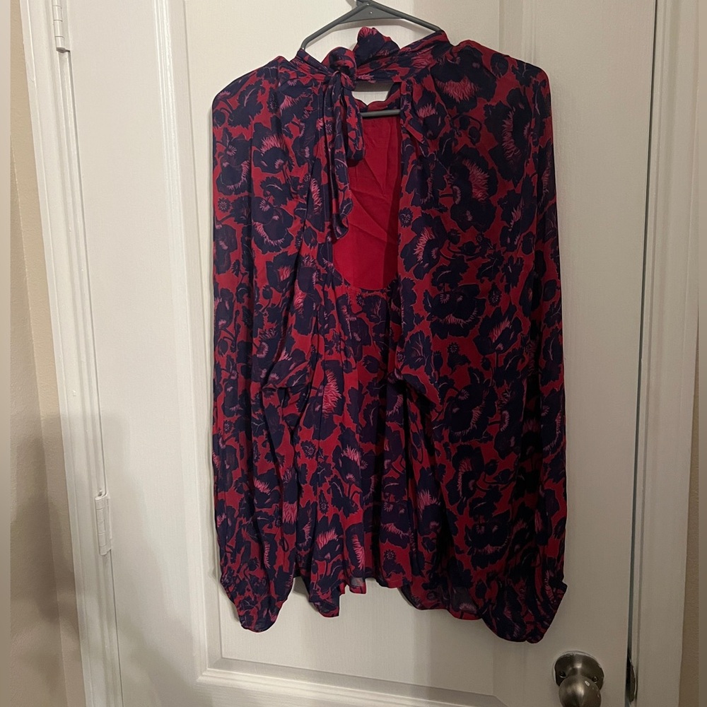 Anthropologie Floral Blouse - Picture 1 of 4